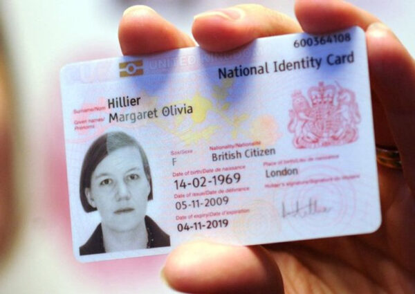 Online identity card documentation